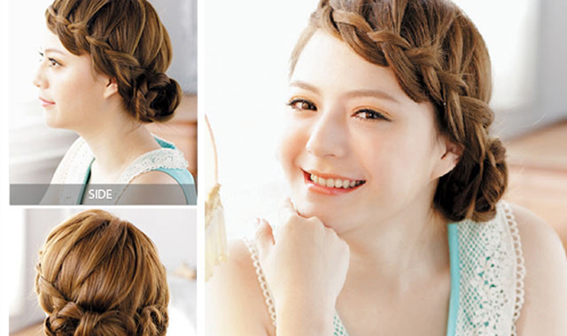 度假風(fēng)編發(fā) 微華麗感小麻花