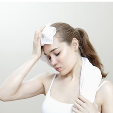 記住八點(diǎn)調(diào)理夏日易出汗